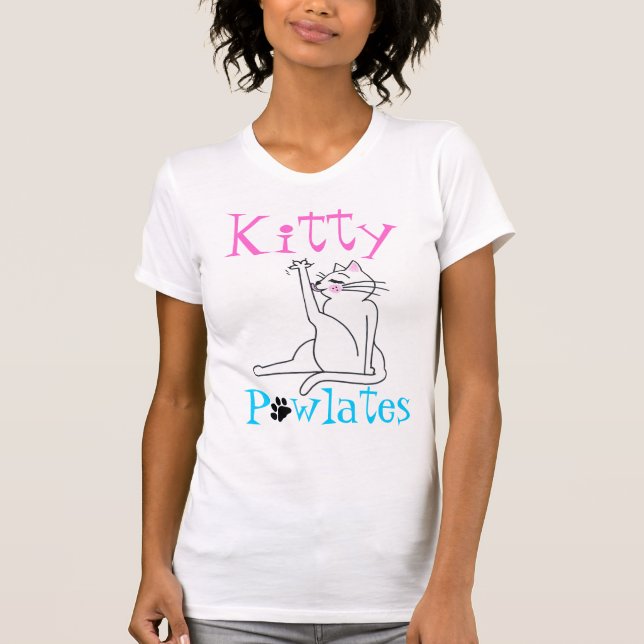 T-shirt Kitty PAWlates (Devant)