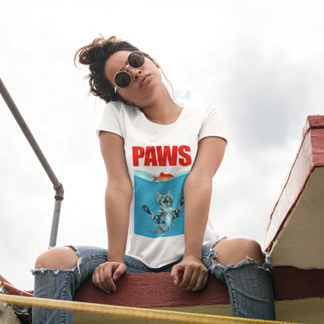 T-shirt Kitty Paws/Jaws (Créateur téléchargé)