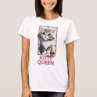 T-shirt Kitty Queen