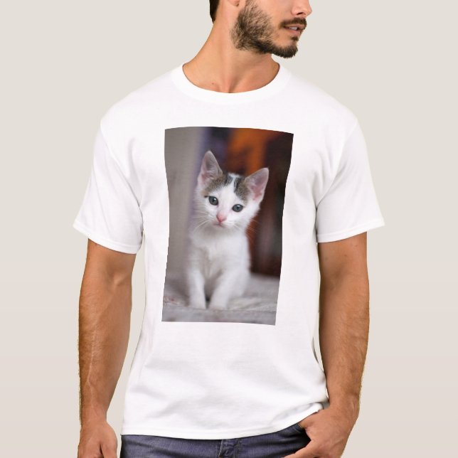 T-shirt Kitty repéré par blanc (Devant)