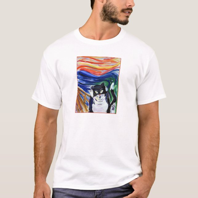 T-Shirt Kitty Scream (Avant petite) (Devant)