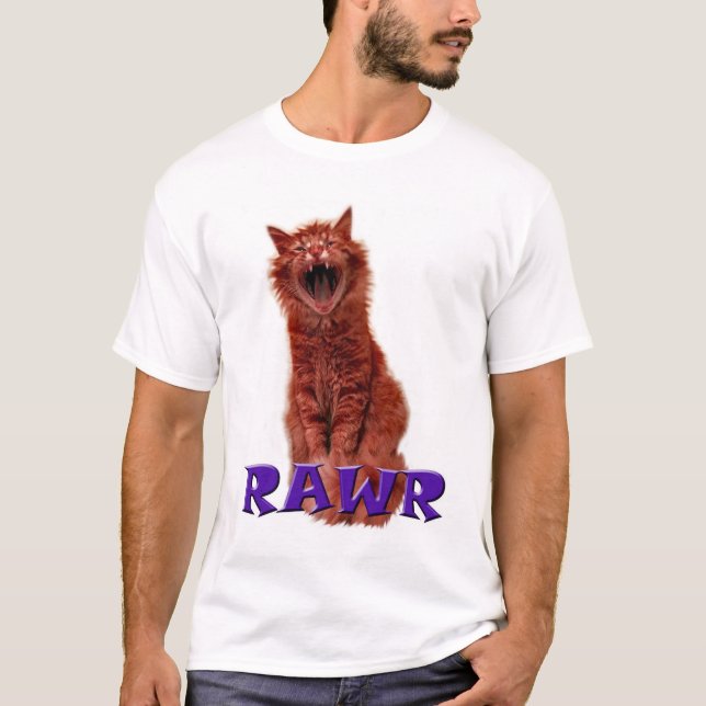 T-shirt Kitty va Rawr ! ! ! (Devant)