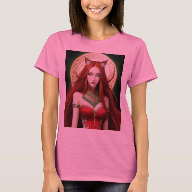 T-SHIRT KITTY WAIFU 05 (Devant)