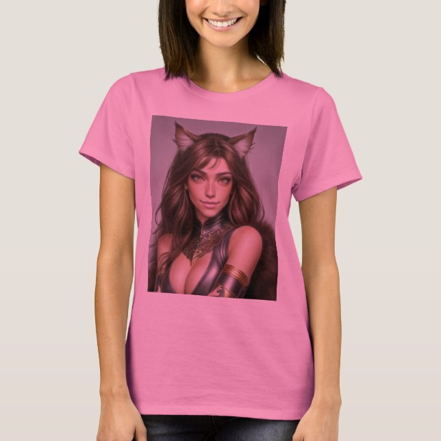 T-SHIRT KITTY WAIFU 08 (Devant)