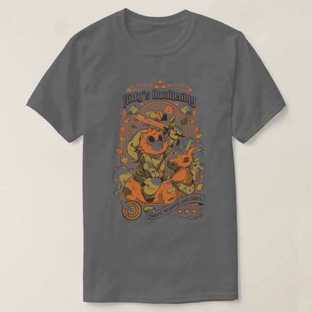 T-shirt Kittys Éveil (Design devant)