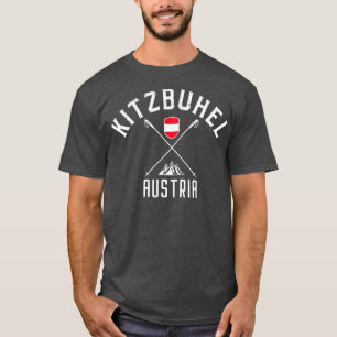 T-shirt Kitzbuhel Autriche Ski