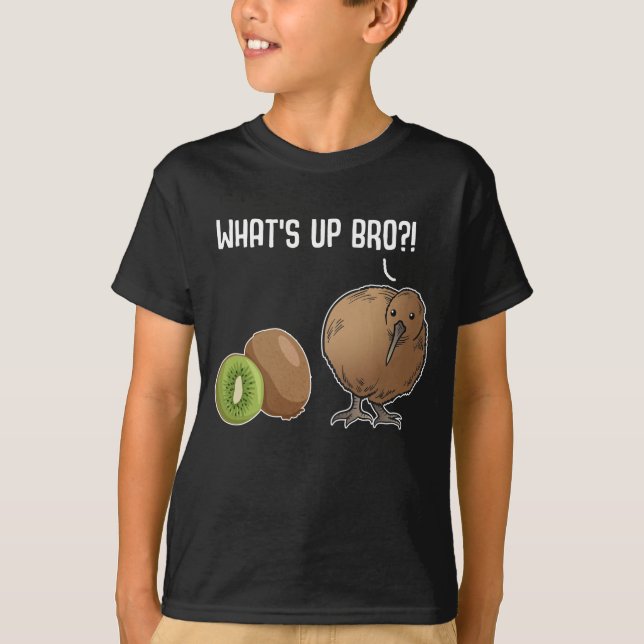 T-shirt Kiwi Bird Fruit Animal Joke Kiwi (Devant)