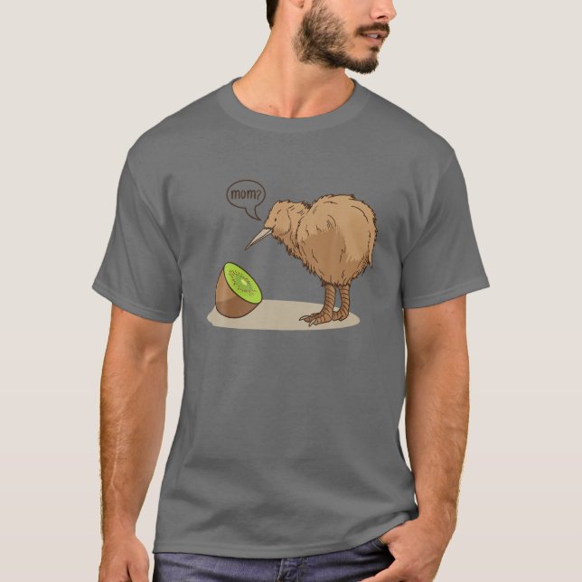 T-shirt Kiwi Bird Fruit Nouvelle-Zélande Mama Fun (Devant)