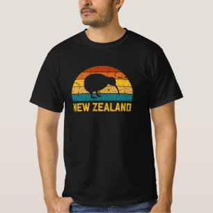 T-shirt Kiwi de Nouvelle-Zélande Rétro 