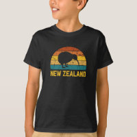 Kiwi de Nouvelle-Zélande Rétro 