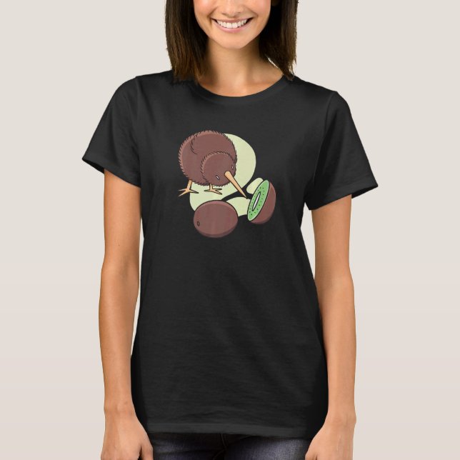 T-shirt Kiwi Fruit Bird 3 (Devant)