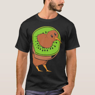 T-shirt Kiwi Fruit Bird Pun Cute Kiwi Bird