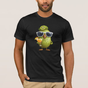 T-shirt Kiwi Fun Vacances Gaie Vacances Tropical Boissons 