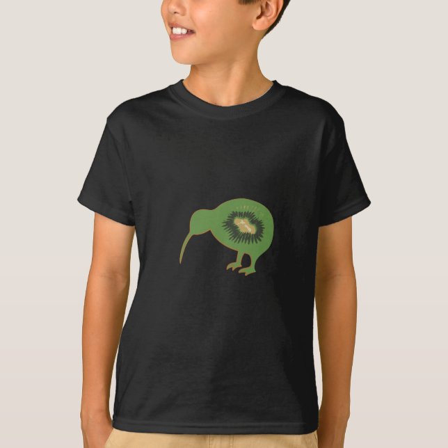 T-shirt kiwi nz kiwifruit (Devant)