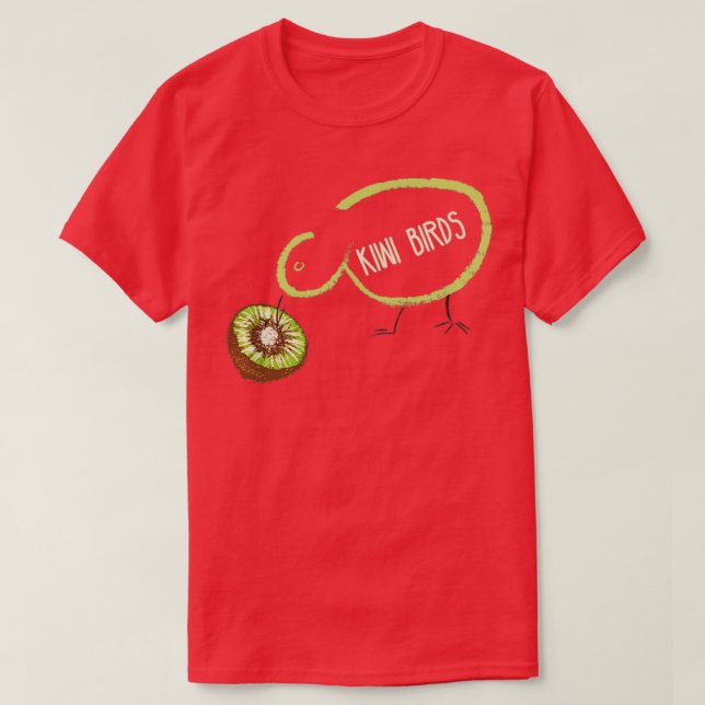 T-shirt Kiwi oiseaux Kiwi (Design devant)