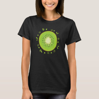 T-shirt Kiwi tranche Fruit Animal Nouvelle-Zélande