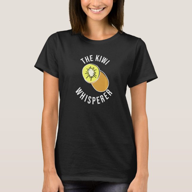 T-shirt Kiwi Whisperer Kiwi Farmer Fruit (Devant)