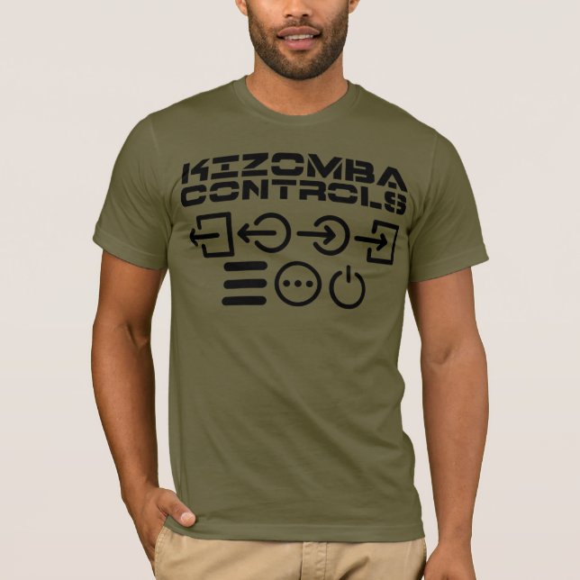 T-shirt Kizomba Controls (Devant)
