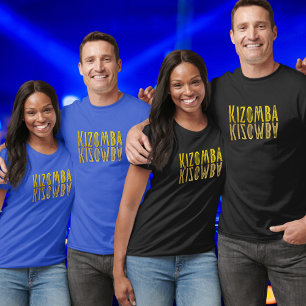 T-shirt Kizomba jaune or