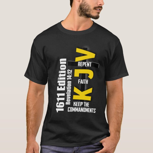 T-shirt KJV 1611 Bible avec Apocrypha Israelite Vêtements (Devant)