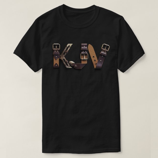 T-shirt KJV - Version King James (3) (Design devant)
