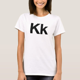 T-shirt Kk helvetica