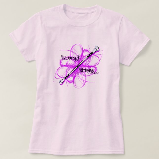 T-shirt KK - Maman de Twirler (Design devant)