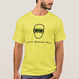 T-shirt Klaatu Barada Nikto