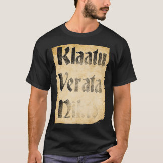 T-shirt Klaatu Verata Necktie