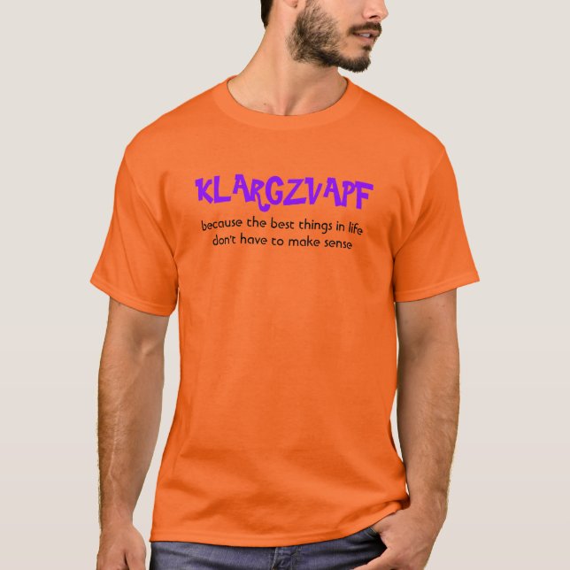 T-shirt Klargzvapf (Devant)