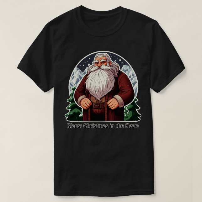 T-shirt Klaus Christmas (Design devant)