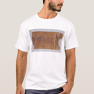 T-shirt Klaxon de renne découpé avec des cerfs communs e