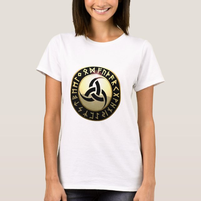 T-shirt Klaxon triple d'Odin (Devant)