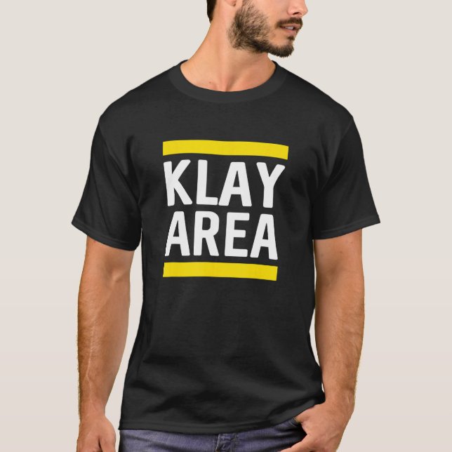 T-shirt Klay Area Basketball Sayings (Devant)