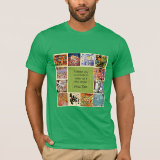 T-shirt Klee - Collage coloré