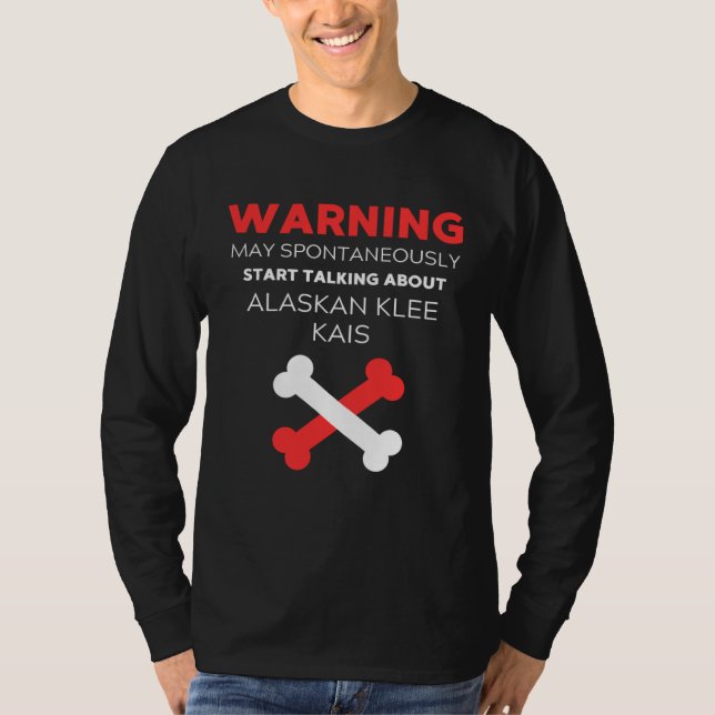 T-shirt Klee Kai d'Alaska (Devant)