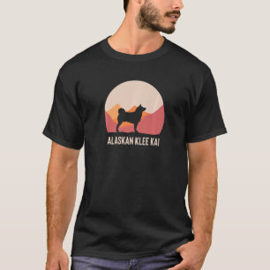 T-shirt Klee Kai d'Alaska Montagne pour Amateurs de Chiens