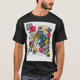 T-shirt Kleine Welten V (Small Worlds V) Wassily Kandinsky