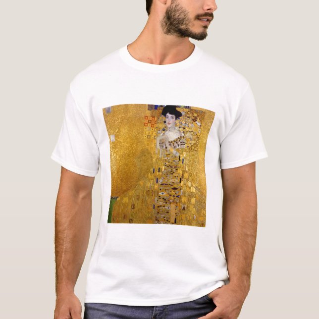 T-shirt Klimt , “ Adele Bloch-Bauer I ” (Devant)