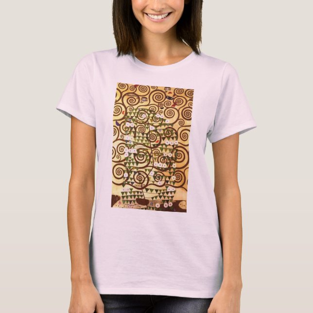 T-shirt Klimt ~ Conception pour les Stocletfries - Arbre d (Devant)