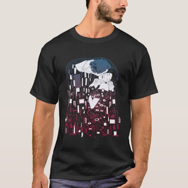 T-shirt Klimt Kiss (Devant)