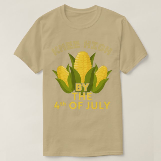 T-shirt Knee high by the 4th of July  (Design devant)