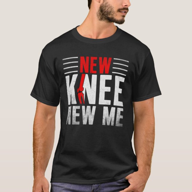 T-shirt Knee Replacement Surgery Get Well Soon Post Recove (Devant)