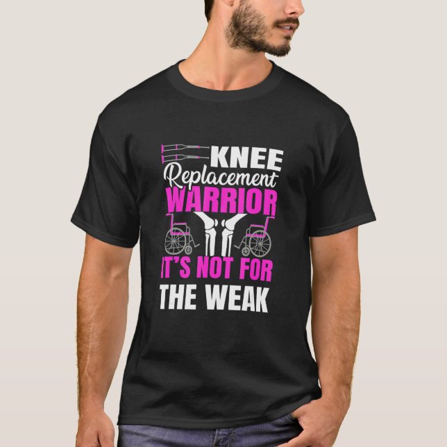 T-shirt Knee Replacement Warrior Knee Surgery (Devant)