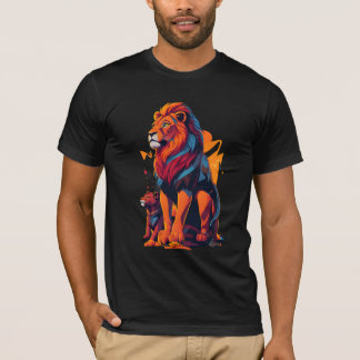 T-shirt Kneeling Lion Knight