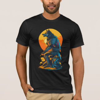 T-shirt Kneeling Werewolves Knight