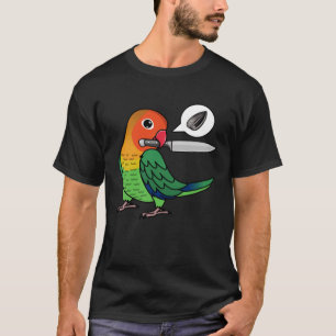 T-shirt Knife Parrot veut des graines I Fischers Lovebird