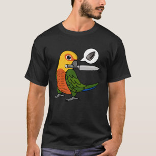 T-shirt Knife Parrot veut des graines I Jenday Conure