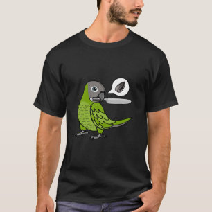T-shirt Knife Parrot veut des graines Je Dusky tête Conure