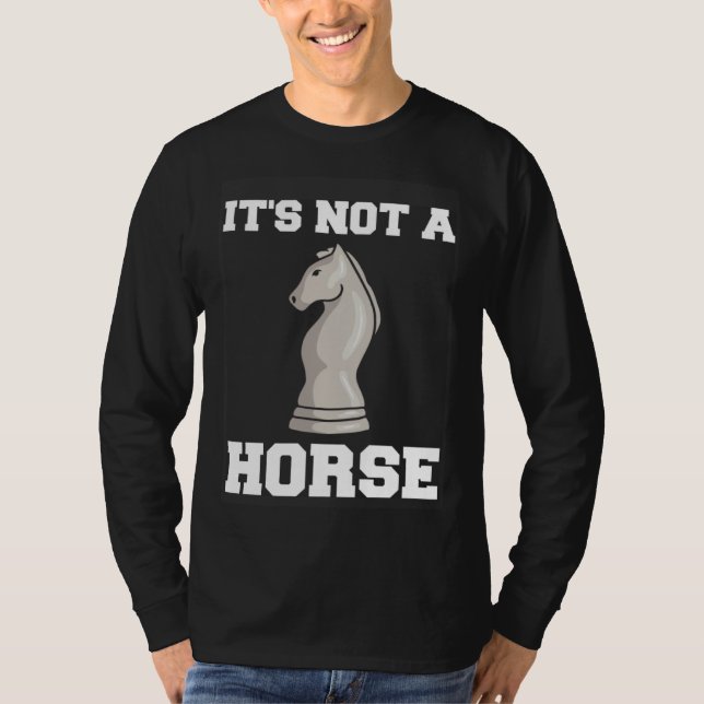 T-shirt Knight Its Not Horse (Devant)